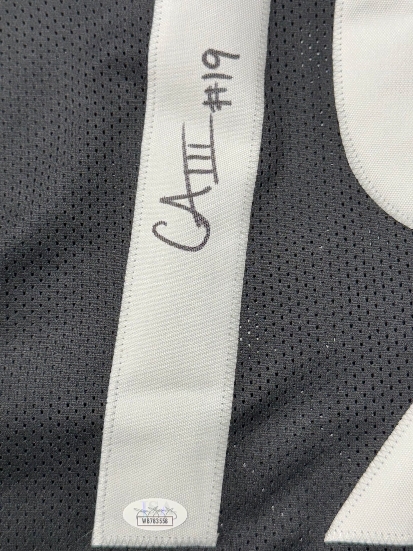 Calvin Austin III #19 Signed Jersey Pittsburgh Steelers JSA Short Version