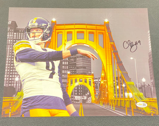 Chris Boswell signed 11x14 JSA Bridge