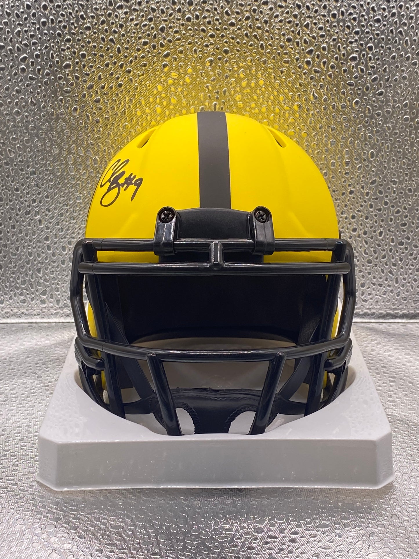 Chris Boswell signed Pittsburgh Steelers Rave Mini Helmet JSA