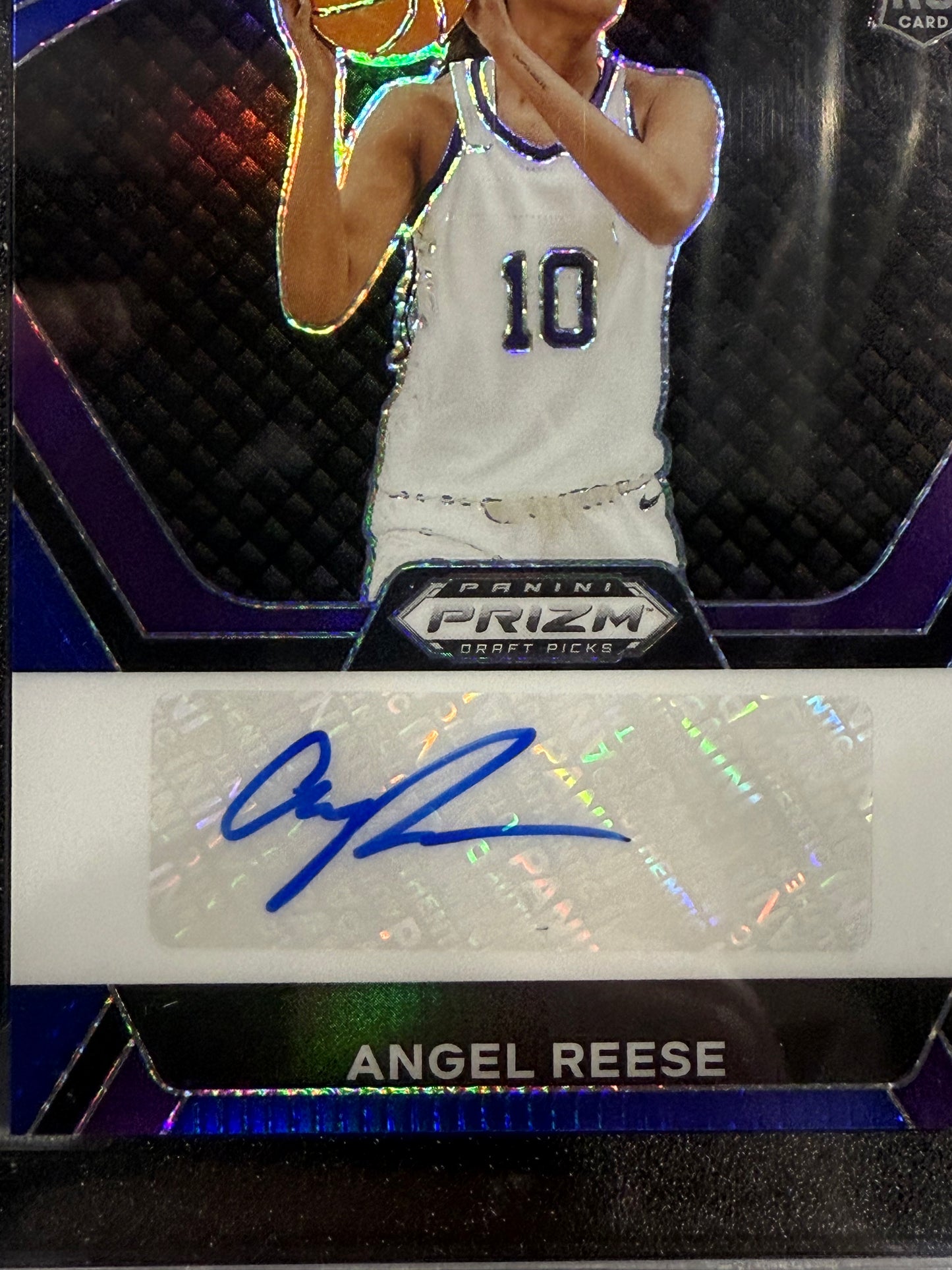 2024 Panini Prizm Draft Picks - Draft Picks Autographs Angel Reese /149 SGC 10
