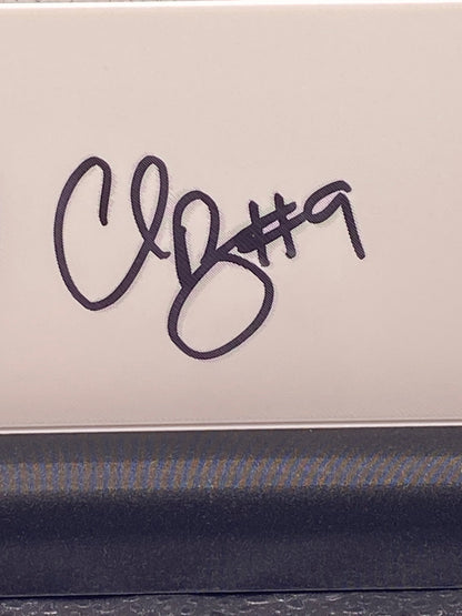 Chris Boswell signed 3D Printed Plaque JSA