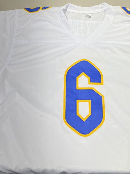 Mason Heintschel Signed White Custom Pitt Panthers Jersery JSA Size L