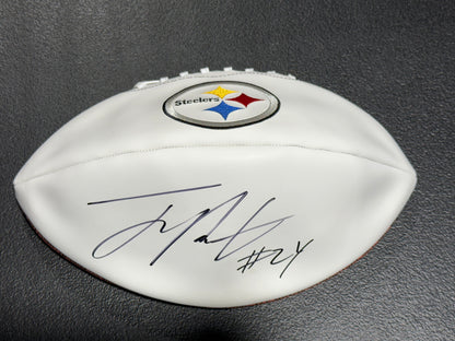 JOEY PORTER JR Pittsburgh Steelers Signed AUTOGRAPHED NFL Football JSA