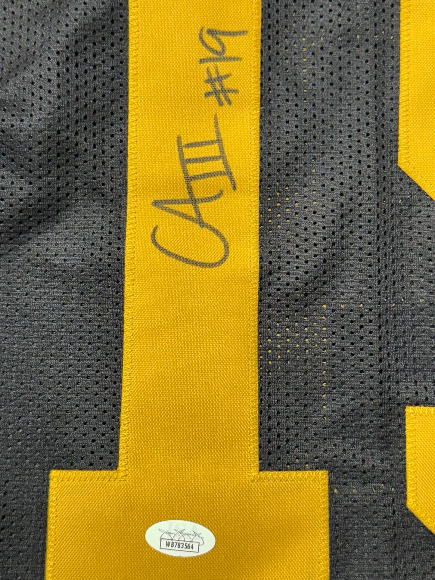 Calvin Austin III #19 Signed Jersey Pittsburgh Steelers JSA Long Version Alt
