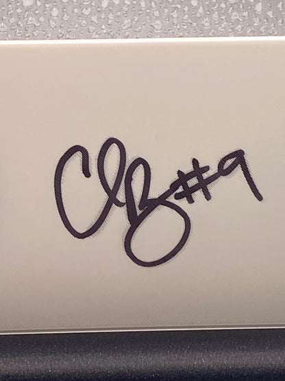Chris Boswell signed 3D Printed Plaque JSA