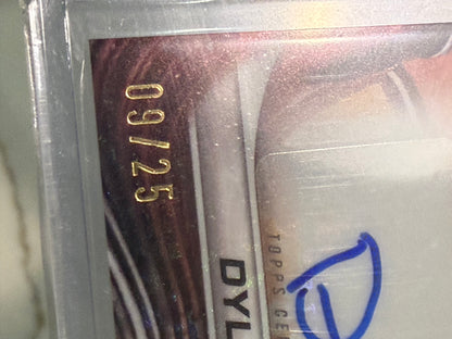2024-25 Bowman U Best Dylan Harper Patch Auto Orange Mini-Diamond 9/25! Rutgers
