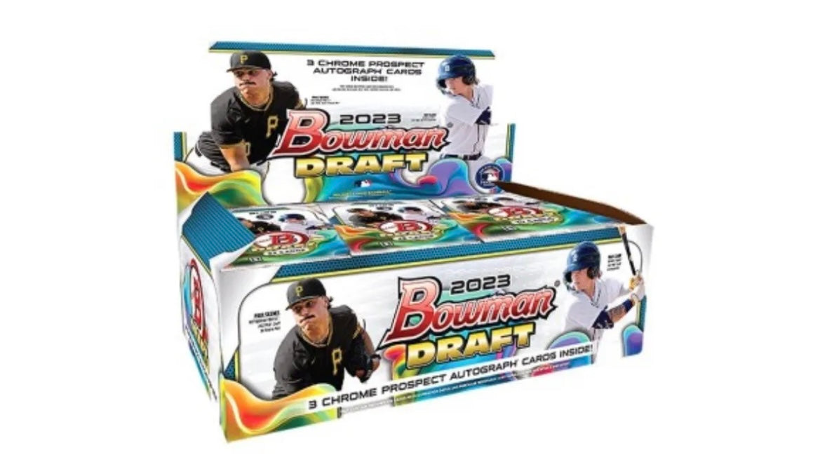 2023 Topps Bowman Draft Baseball HOBBY BOX Factory Sealed 3 Chrome Autos