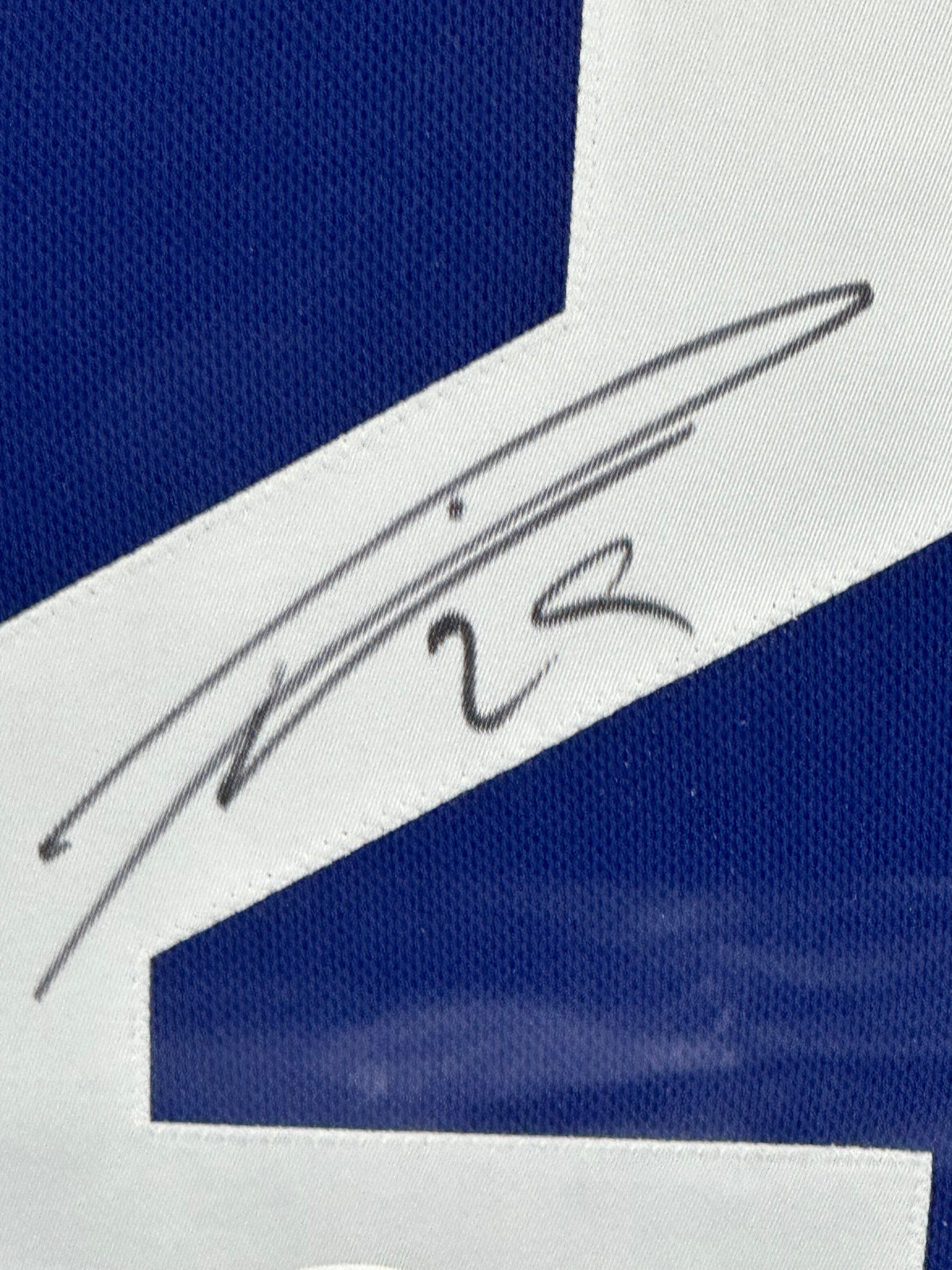 Leon Draisaitl Edmonton Oilers Signed Framed Adidas Authentic Jersey JSA