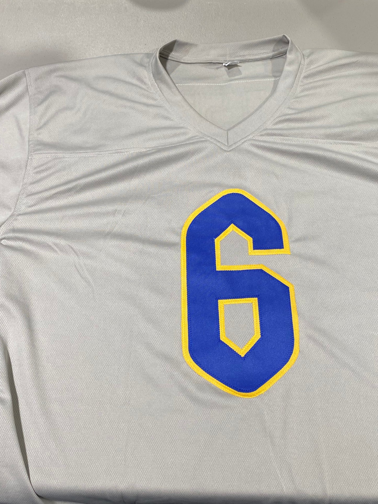 Mason Heintschel Signed Gray Custom Pitt Panthers Jersery JSA Size L