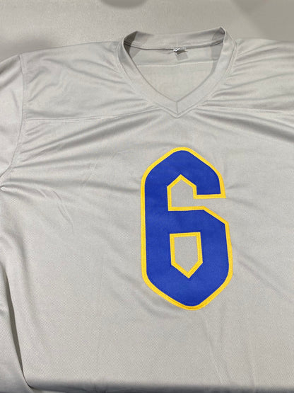 Mason Heintschel Signed Gray Custom Pitt Panthers Jersery JSA Size L