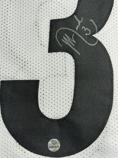 JEFF REED Signed Custom Pittsburgh Steelers Jersey Clubhouse Cards