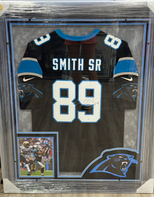 Steve Smith Sr Signed Carolina Panthers Jersey With "Agent 89" Inscription JSA