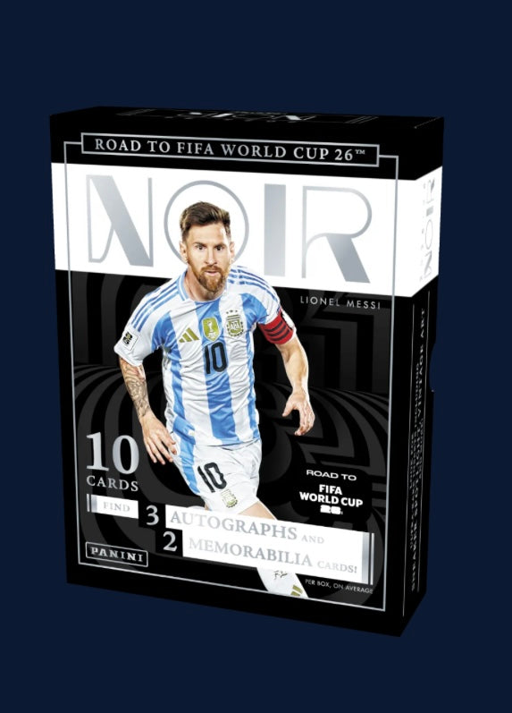 2025/26 Panini Noir Road To FIFA World Cup 26 Soccer Hobby Box