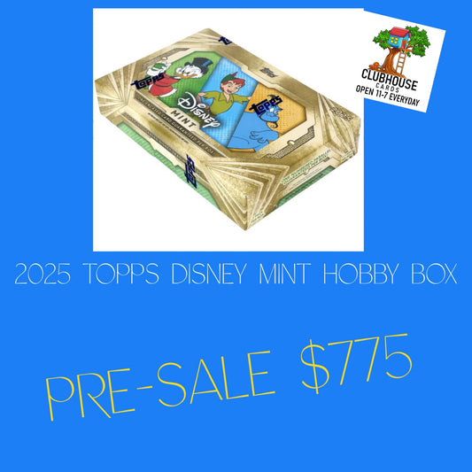 2025 Topps Disney Mint Hobby Box