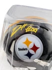 Derrick Harmon Signed Pittsburgh Steelers Mini Helmet JSA 588