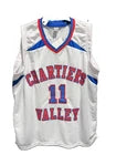 TJ McConnell Signed White Chartiers Valley Custom Jersey JSA Size XL