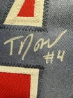 TJ McConnell Signed Red Arizona Custom Jersey JSA Size XL