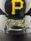 Murf Gray Signed MLB Pittsburgh Pirates Replica Helmet JSA 389