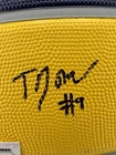 TJ McConnell Signed Blue And Yellow Basketball Indiana Pacers JSA 254