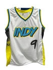 TJ McConnell Signed City Edition White Indiana Pacers Custom Jersey JSA Size XL