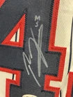 Rafael Flores Jr Signed Custom Patriots Jersey JSA Size L
