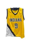 TJ McConnell Signed Yellow Indiana Pacers Custom Jersey JSA Size XL