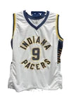 TJ McConnell Signed White Indiana Pacers Custom Jersey JSA Size XL