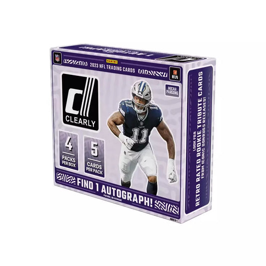 2023 Panini Clearly Donruss Football Hobby Box