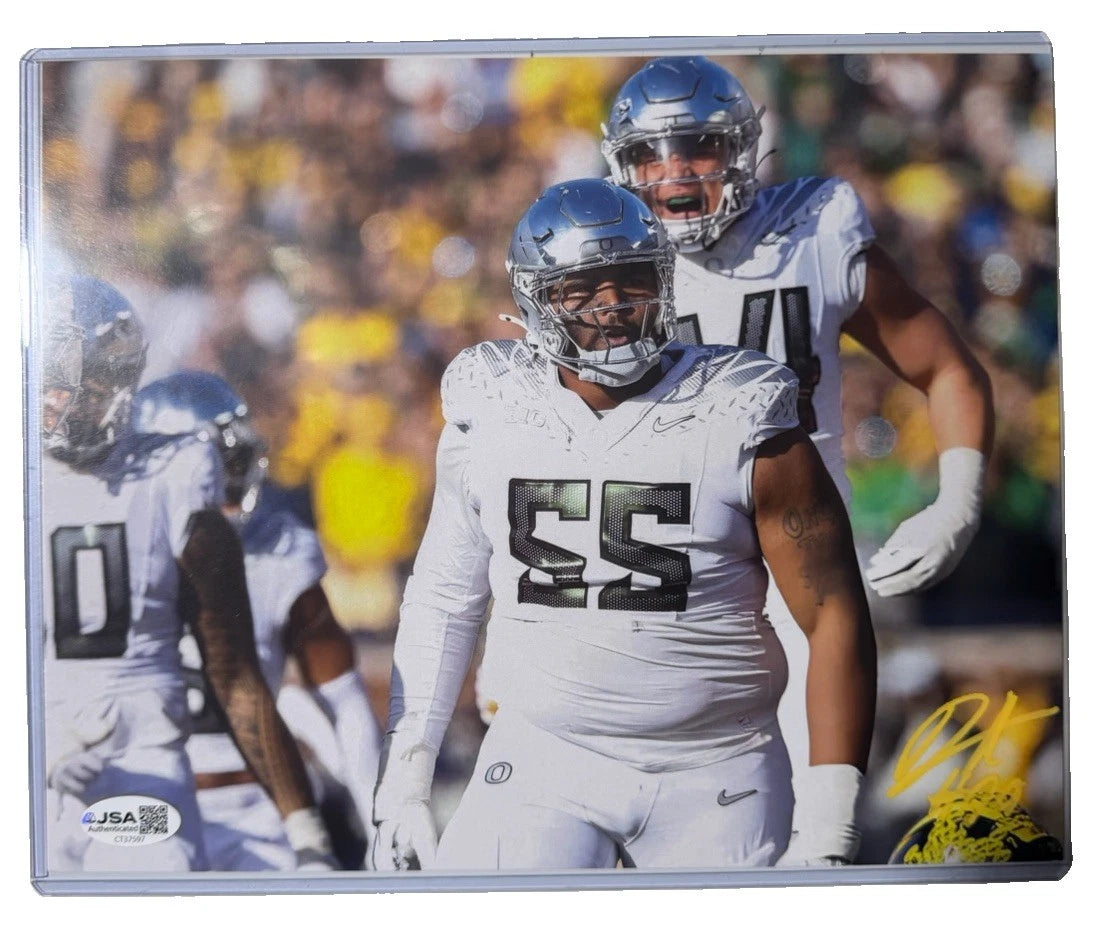 Derrick Harmon Signed BR 8x10 Photo Michigan State JSA