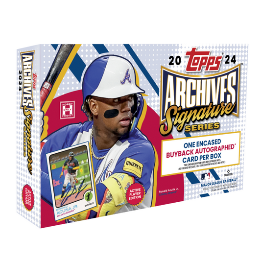 2024 Topps Archives Signature Series MLB ACTIVE Player Hobby Box