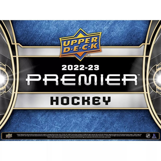 2022-23 Upper Deck Premier Hockey Hobby Box