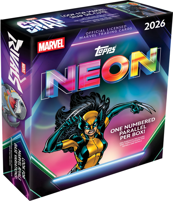 2026 Topps Neon Marvel Mega Box