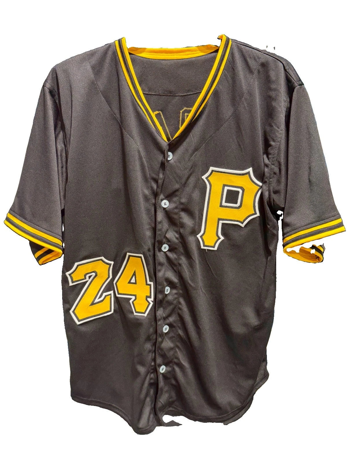Murf Gray Signed Custom Pittsburgh Pirates Jersey JSA Size L
