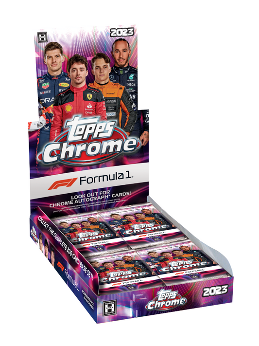 2023 Topps Chrome Formula 1 SEALED HOBBY BOX