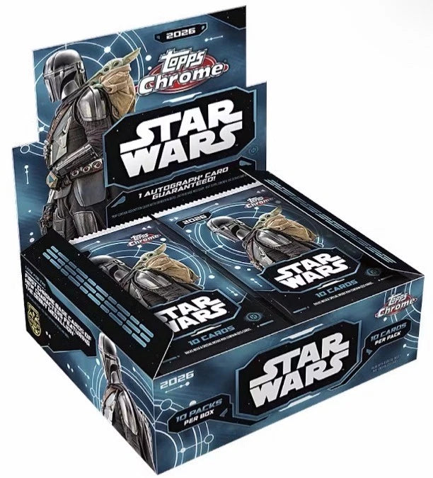2026 Topps Chrome Star Wars Hobby Box