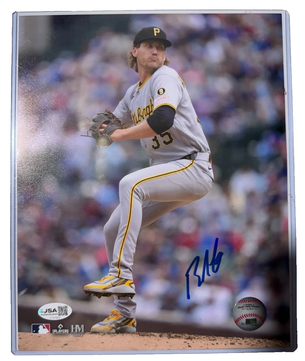 Braxton Ashcroft Signed 8x10 Photo Pittsburgh Pirates Windup JSA