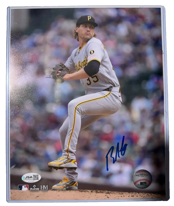 Braxton Ashcroft Signed 8x10 Photo Pittsburgh Pirates Windup JSA