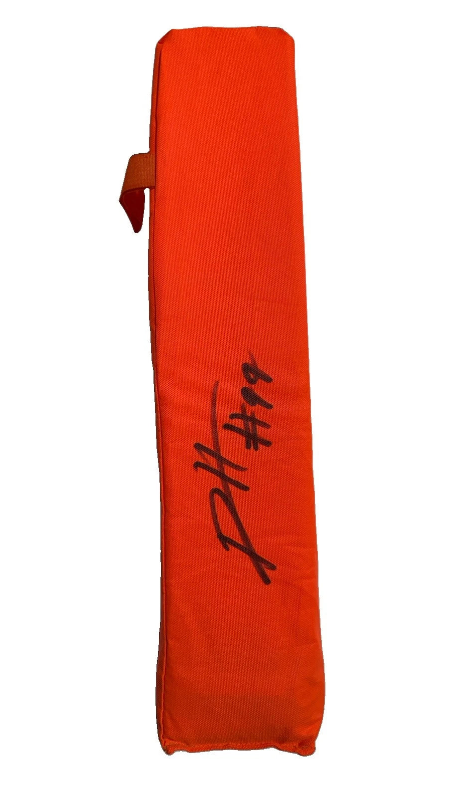 Derrick Harmon Signed Touchdown Pylon Pittsburgh Steelers JSA 585