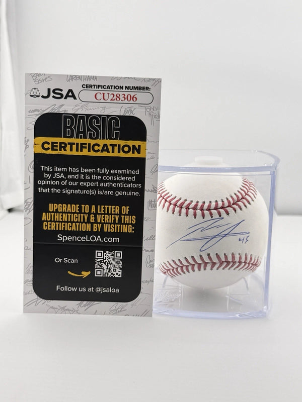Rafael Flores Jr. Signed Baseball Pittsburgh Pirates JSA 306