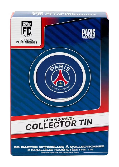 2026-27 Topps Paris Saint-Germain Collector Tin