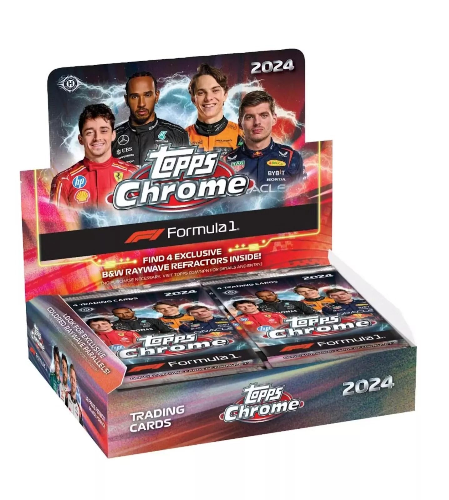 2024 Topps Chrome F1 Formula 1 Qualifying Lap Hobby Lite Box