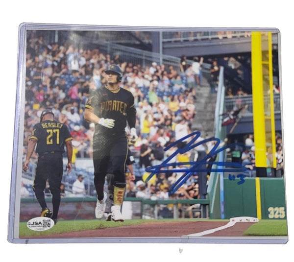 Rafael Flores Jr. Signed 8x10 Photo Pittsburgh Pirates JSA