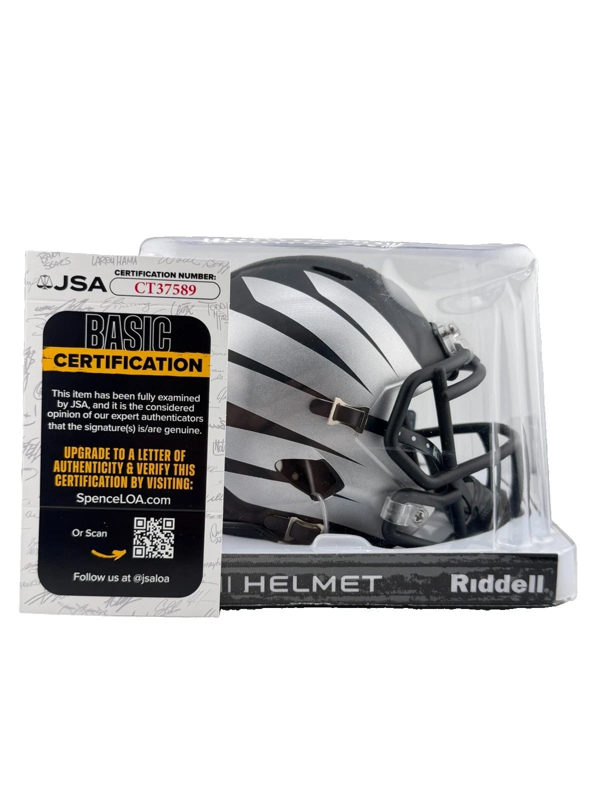 Derrick Harmon Signed Oregon Ducks Mini Helmet JSA 589