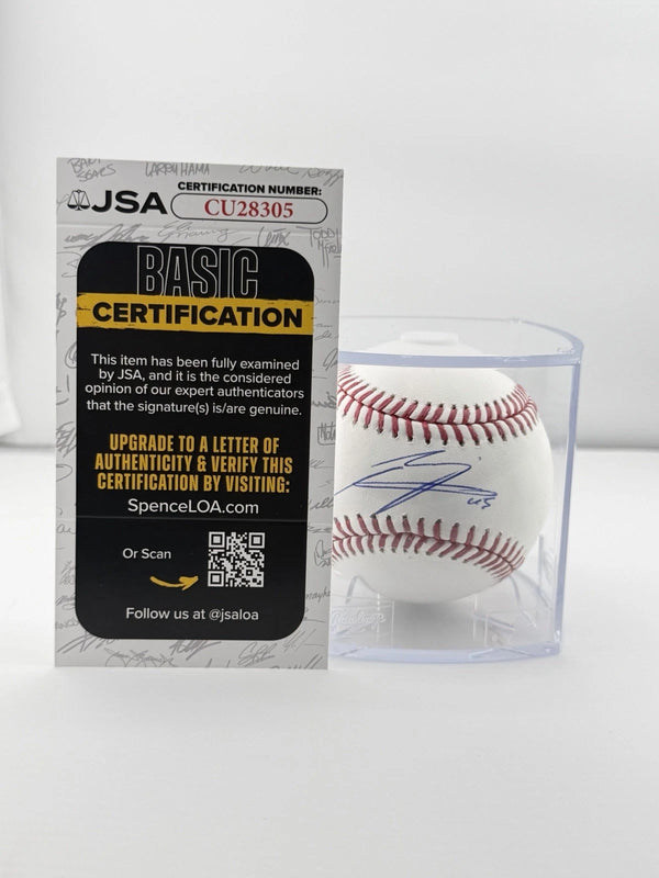 Rafael Flores Jr. Signed Baseball Pittsburgh Pirates JSA 305