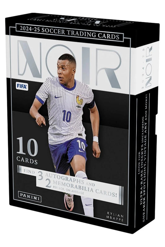 2024-25 Panini Noir Soccer 3 Box Hobby Case
