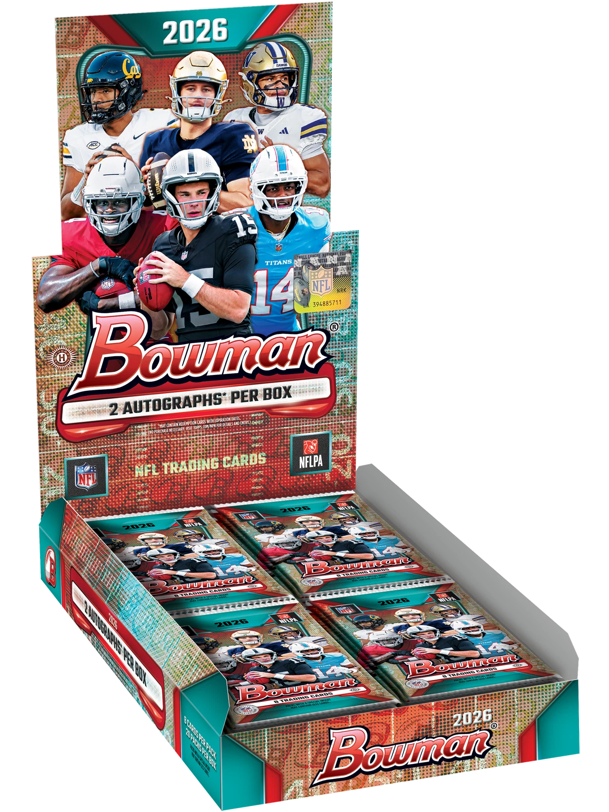 2026 Bowman Football Hobby Box