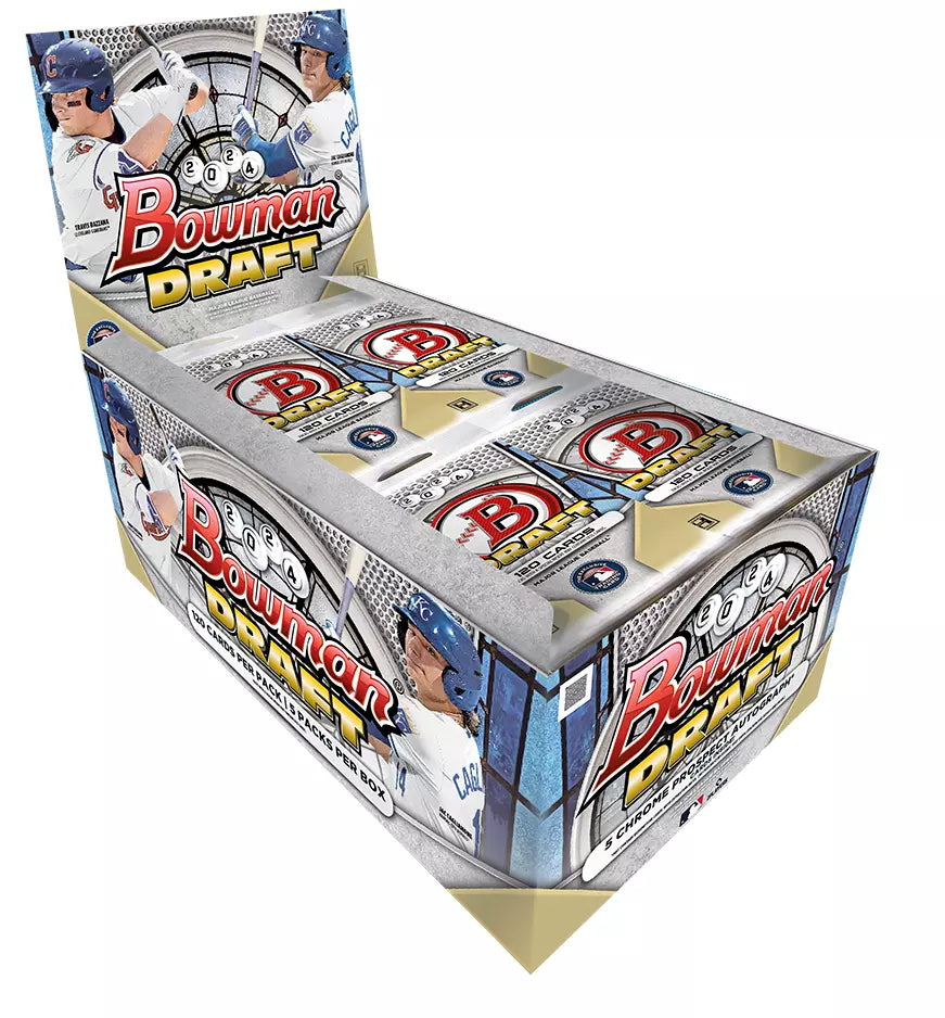 2024 BOWMAN DRAFT CHROME BASEBALL SUPER JUMBO HOBBY BOX