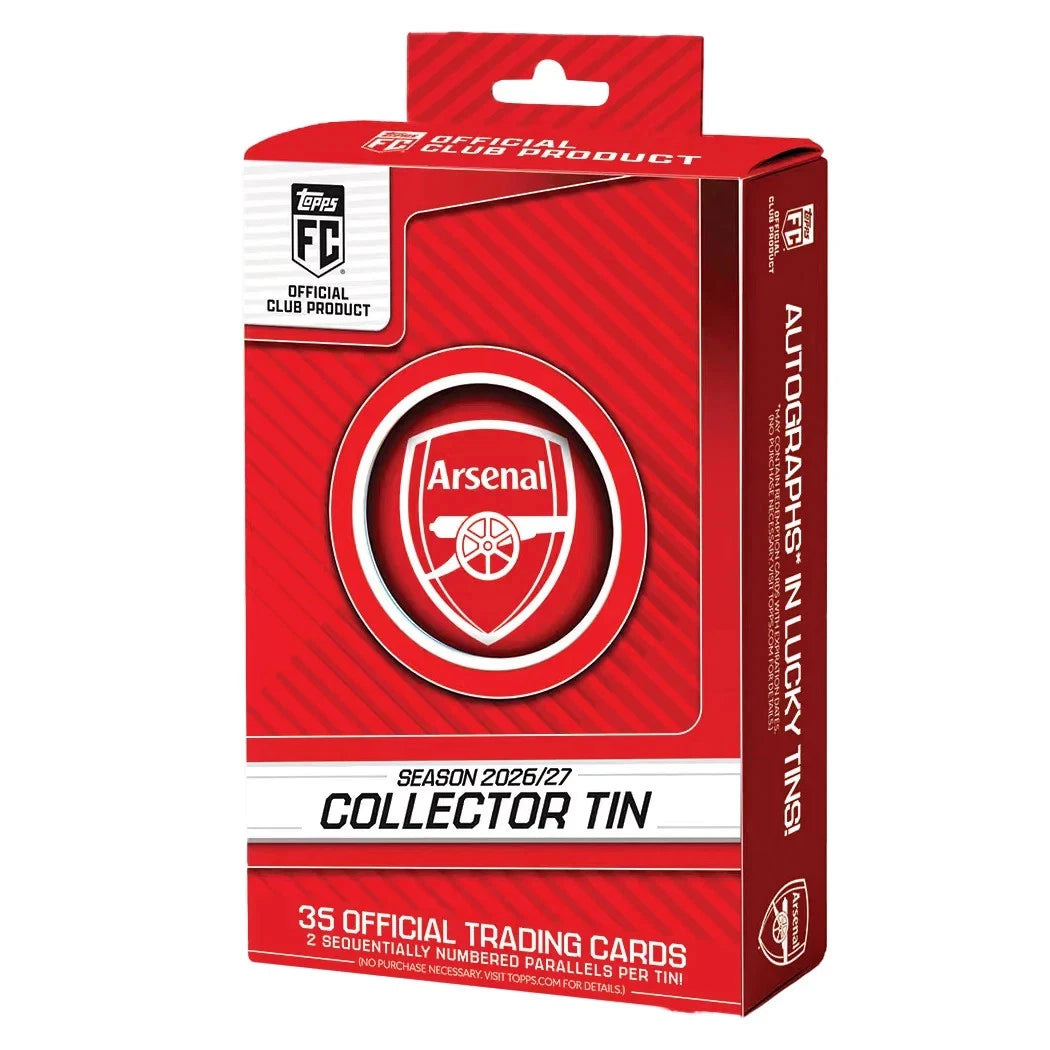 2026-27 Topps Arsenal FC Collector Tin