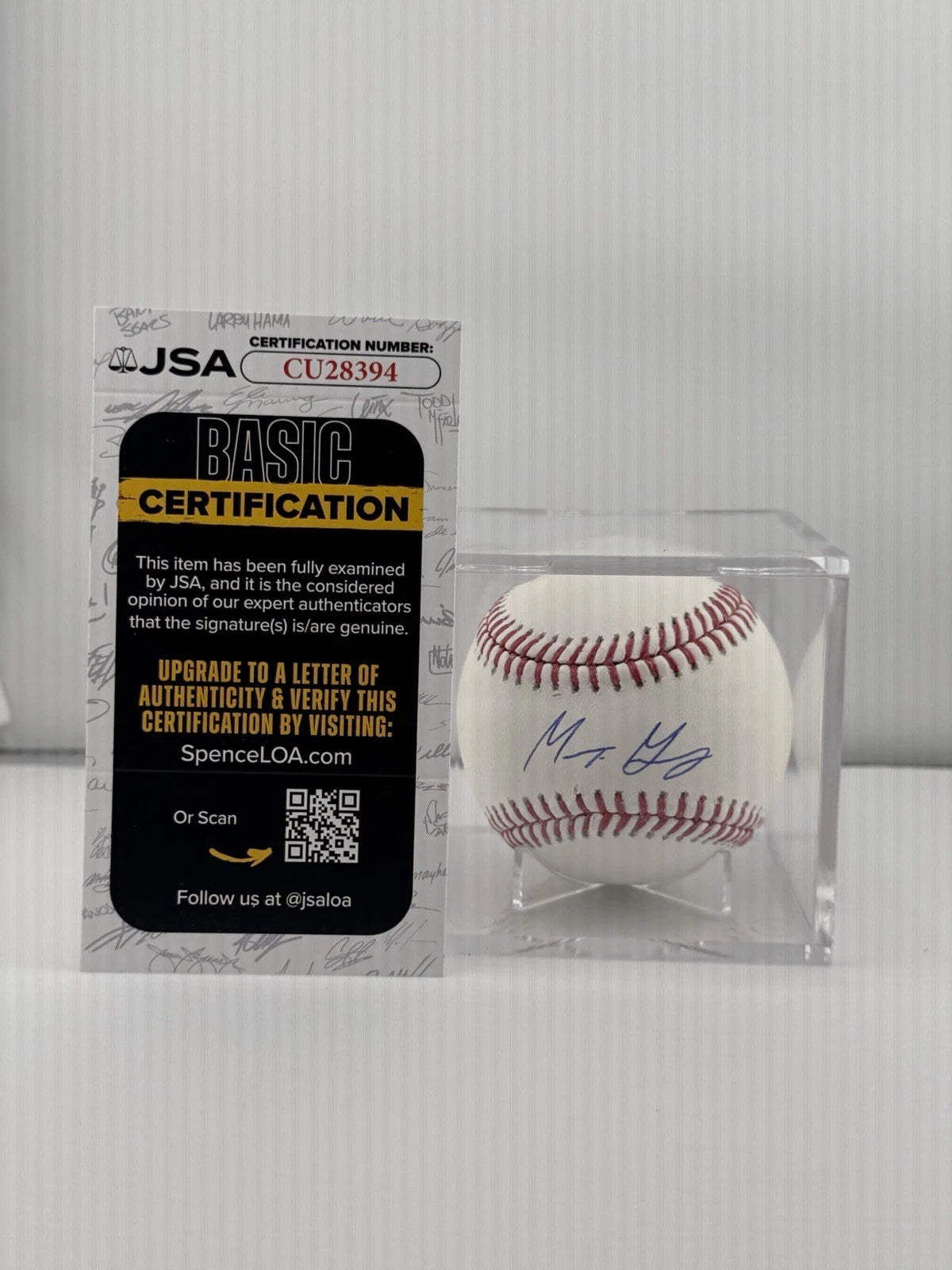 Murf Gray Signed Baseball Pittsburgh Pirates JSA 394