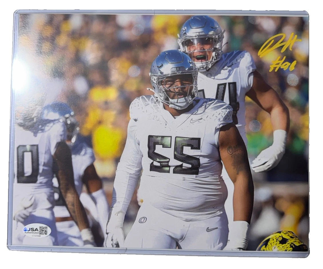Derrick Harmon Signed TR 8x10 Photo Michigan State JSA